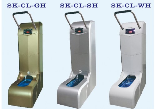 Shoe Cover Dispenser with Handrail model SK-CL-GH/SK-CL-SH/SK-CL-WH